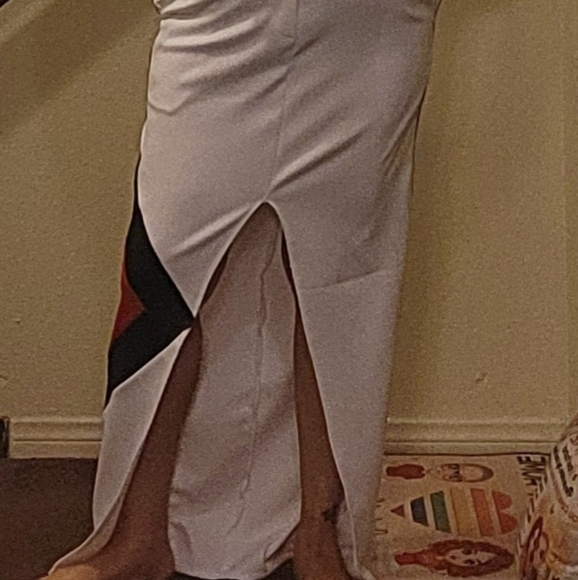 Philthy Ragz White Hooded 2PC Skirt Track Set Size L/XL - Picture 11 of 12